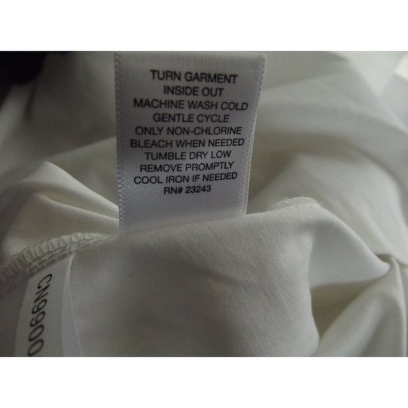 Black & White Cami Tank Dress New York & Company Size 8 m cotton - Picture 7 of 8